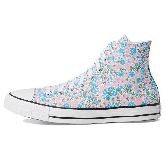 NWT Converse Chuck Taylor High-Top White/Blue size Men 5 Women 7 - Picture 4 of 7